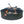 Pilot Rock 30.5 Inch Steel Ground Fire Pit Ring and Metal Cooking Grate, Black