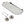 Polished Hammered Stainless Steel 5 PC Condiment Set