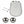 Polished Hammered Stainless Steel 5 PC Condiment Set