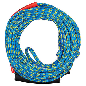 Full Throttle 2 Rider Tow Rope - Blue/Yellow - TRAPSKI
