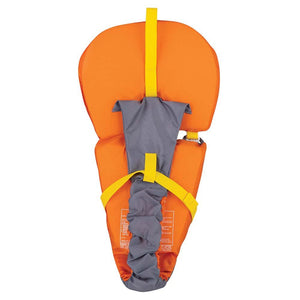 Full Throttle Baby-Safe Vest - Infant to 30lbs - Orange/Grey - TRAPSKI