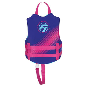 Full Throttle Child Rapid-Dry Life Jacket -Purple - TRAPSKI