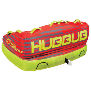 Full Throttle Hubbub 2 Towable Tube - 2 Rider - Red - TRAPSKI