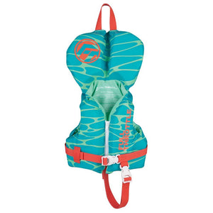 Full Throttle Infant Nylon Life Jacket - Aqua - TRAPSKI