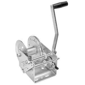 Fulton 2600lb 2-Speed Winch w/Hand Brake - TRAPSKI