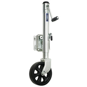 Fulton Single Wheel 1,500 lbs. Bolt-Thru Swivel Jack - TRAPSKI