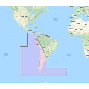 Furuno South America West Coast - Costa Rica to Chile to Falklands Vector Charts - Unlock Code - TRAPSKI