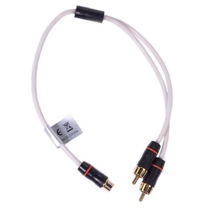 Fusion Performance RCA Cable Splitter - 1 Female to 2 Male - .9 - TRAPSKI