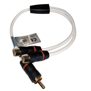 Fusion RCA Cable Splitter - 1 Male to 2 Female - 1 - TRAPSKI