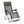 Lafuma LFM3118-8717 Futura Batyline Series Relaxation Chair Recliner, Graphite