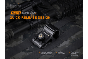 Fenix ALG-18 Flashlight Barrel Mount