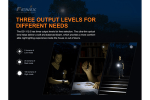 Fenix E01 V2.0 AAA LED Flashlight
