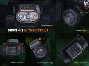 Fenix HM55R Lightweight Multi-LED Headlamp