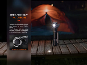 Fenix LD12R Dual Light Flashlight - 600 Lumens