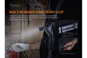 Fenix WT25R Adjustable Head LED Flashlight - 1000 Lumens