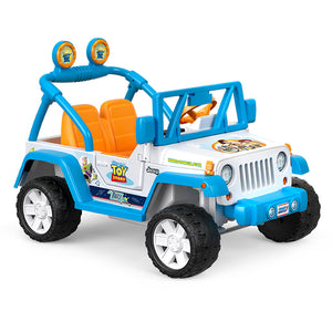 Power Wheels Disney Pixar Toy Story Kids Electric 12V Car Ride On Jeep Wrangler