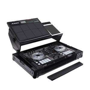 Odyssey Pioneer DDJ-SR / DDJ-SR2 Flight Case with Angle Glide Platform, Black