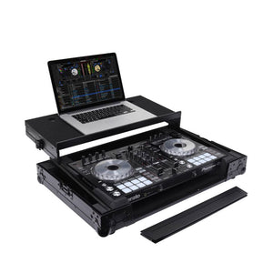 Odyssey Pioneer DDJ-SR / DDJ-SR2 Flight Case with Angle Glide Platform, Black