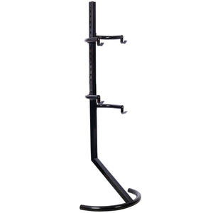Indoor Bike Rack Stand with Adjustable Arms - Black