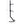 Indoor Bike Rack Stand with Adjustable Arms - Black