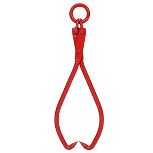 Red Durable Log Lifting Tongs with O-Ring