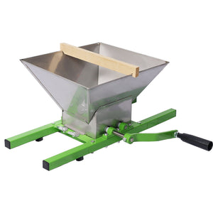 7L Manual Juicer Grinder with Stainless Steel Construction - Green