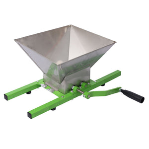 7L Manual Juicer Grinder with Stainless Steel Construction - Green