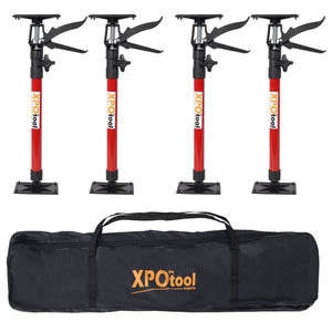 Adjustable Support Pole System with Non-Slip Pads and Carry Bag - Multiple Colors