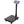 Digital Weight Computing Floor Platform Scale with Price Calculator - Black
