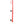 Hatch Jammer Holder Support Rod Replacement with Adjustable Length - Red