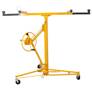 Heavy Duty Drywall Lift Panel Hoist with Adjustable Height - Yellow, Black, or Red