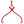 Heavy Duty Log Lifting Tongs with Swivel Hook and Sharp Teeth - Red