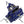 Industrial Quality Cross Slide Vise with Precision Control - Blue