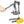 Manual Hand Press Citrus Juicer with Cast Iron Construction - Orange or Dark Gray