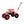 Rolling Garden Scooter Cart Seat with 360 Swivel and Tool Tray - Light Blue, Green, or Red