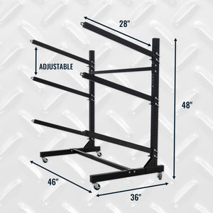 G-Watersport 3 Levels With Wheels | Single-Sided | Black