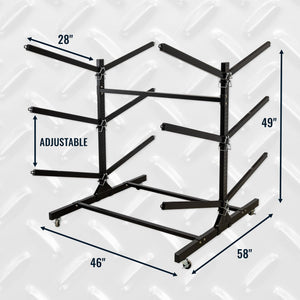G-Watersport 6 Levels With Wheels | Double-Sided | Black