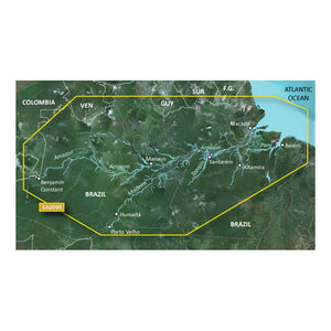 Garmin BlueChart g3 HD - HXSA009R - Amazon River - microSD/SD - TRAPSKI