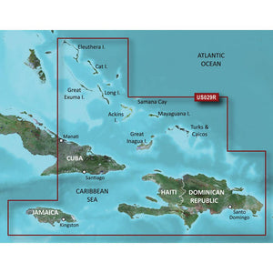 Garmin BlueChart g3 HD - HXUS029R - Southern Bahamas - microSD/SD - TRAPSKI
