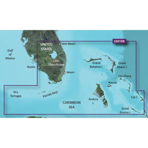 Garmin BlueChart g3 Vision HD - VUS010R - Southeast Florida - microSD/SD - TRAPSKI