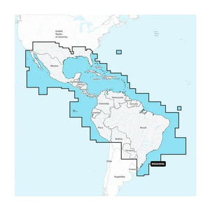 Garmin Navionics+ NSSA004L - Mexico, the Caribbean to Brazil - Inland Coastal Marine Chart - TRAPSKI