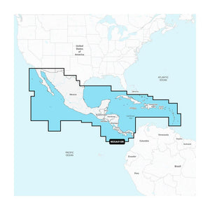 Garmin Navionics+ NSSA010R Central America Caribbean - TRAPSKI