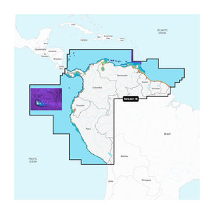Garmin Navionics Vision+ NVSA011R South America (North) - TRAPSKI