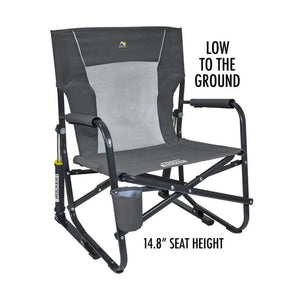 GCI Outdoor FirePit Rocker Low Rocking Chair & Outdoor Camping Chair - TRAPSKI