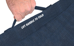 GCI Outdoor Freestyle Rocker Portable Folding Rocking Chair, Outdoor Camping Chair with Side Table - TRAPSKI