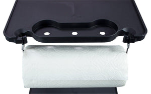 GCI Outdoor Master Cook Station Portable Camp Kitchen Outdoor Folding Table, Black Chrome - TRAPSKI