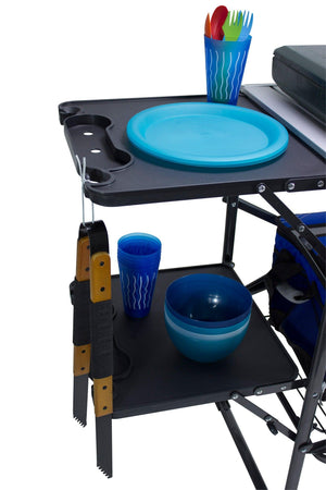 GCI Outdoor Slim-Fold Cook Station Portable Outdoor Folding Table - TRAPSKI