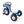 Tricam Ol' Blue Tractor Tricycle, 22