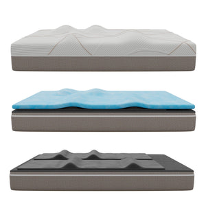 Ghostbed Massage Mattress Hybrid Profile