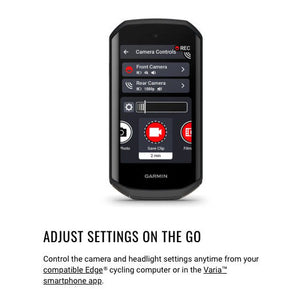 Garmin Varia Vue Light & Camera